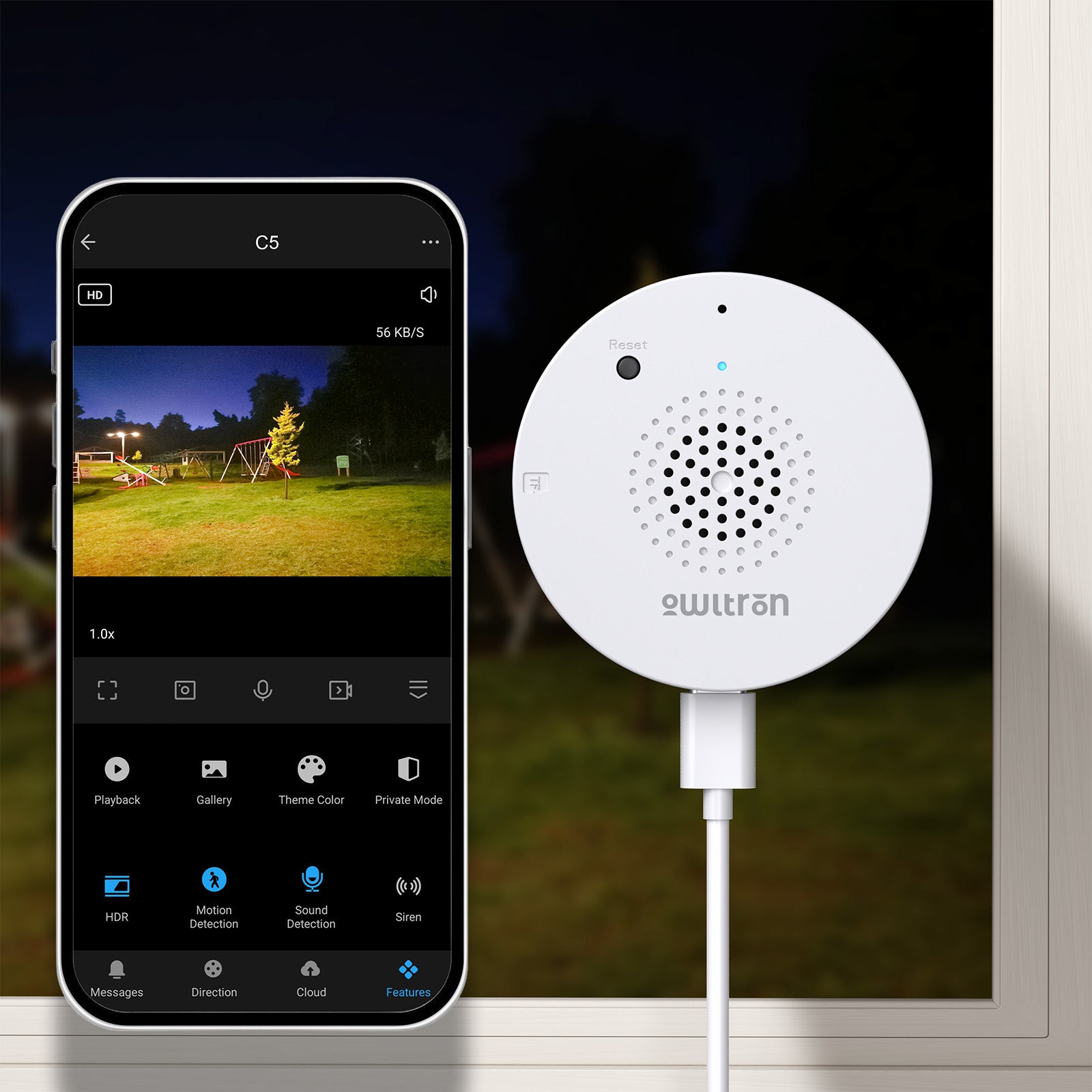 W3 Window Camera Window Camera 2K 3MP -C5